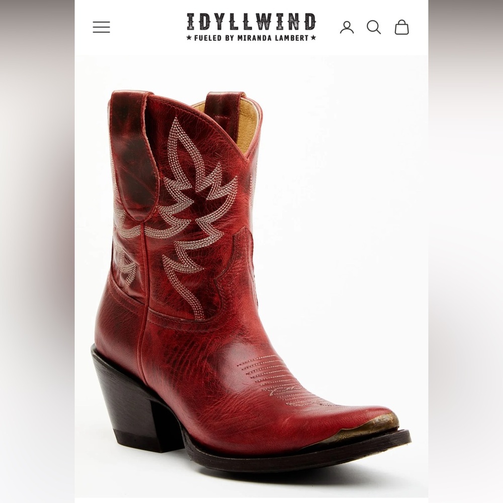 Idyllwind Red Heeled Western Boots